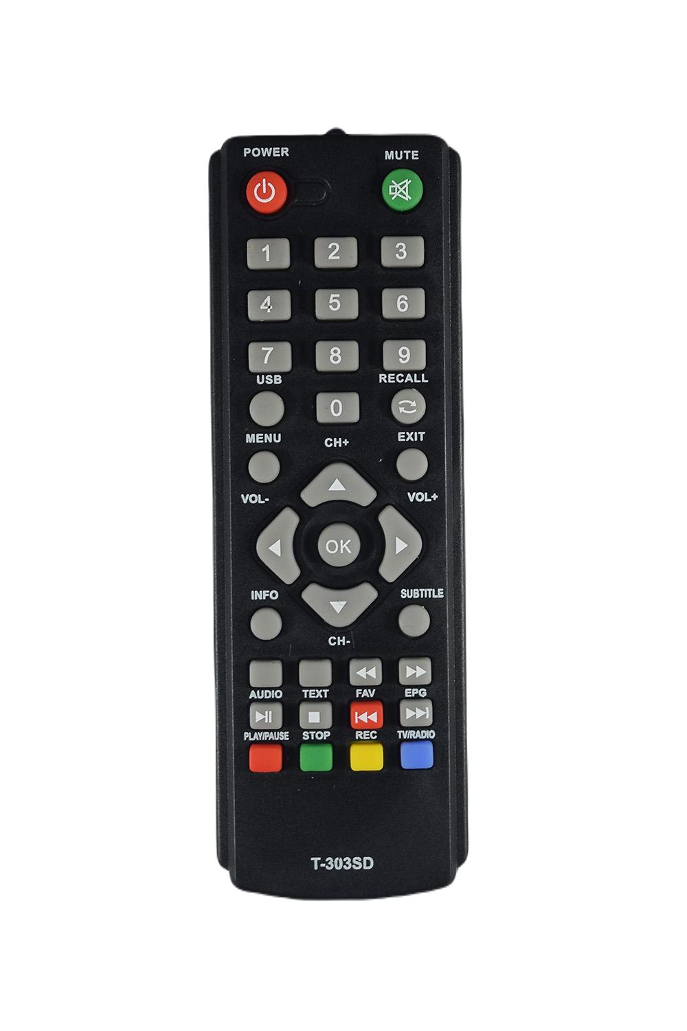 Пульт для DVB-T2 тюнера Goldmaster T-303SD (312)