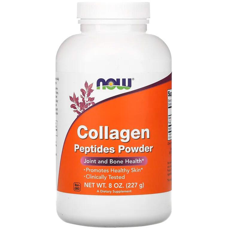 Пептид коллагена в порошке NOW Foods Collagen Peptides Powder 1 и 3 тип из бычьего коллагена 227 г (1034539657)