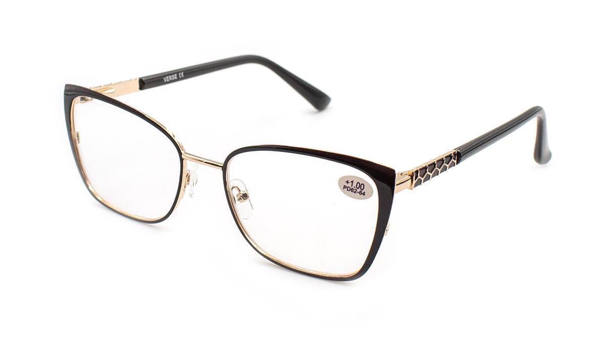 Окуляри для зору в металевій оправі Verse 24036-C1 -5,00 (392721334)