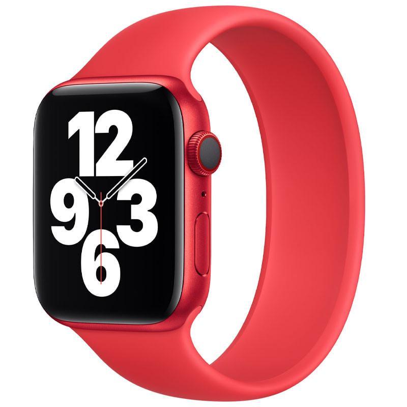 Ремінець Solo Loop для Apple watch 38 мм/40 мм 150 мм (5) Червоний/Red (00000041660_6)