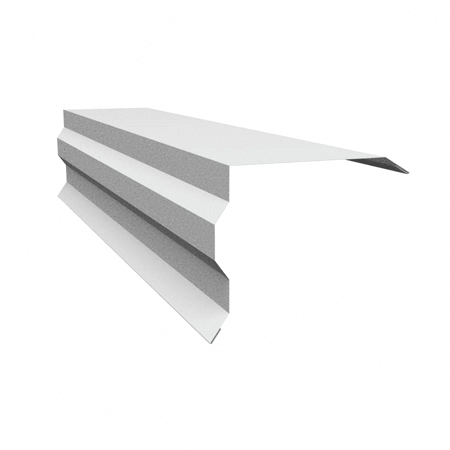 Торцева вітрова планка фігурна для металочерепиці/профнастилу та шиферу Partner Цинк (376441236) Торцева вітрова планка фігурна для металочерепиці/профнастилу та шиферу Partner Цинк (376441236)