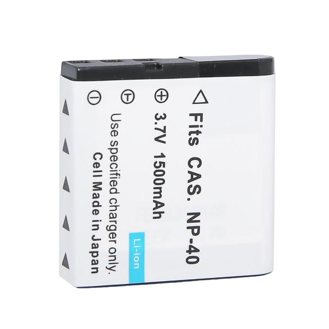 Аккумулятор NP-40 CNP-40 для фотоаппаратов Casio аналог 1500 ма Аккумулятор NP-40 CNP-40 для фотоаппаратов Casio аналог 1500 ма