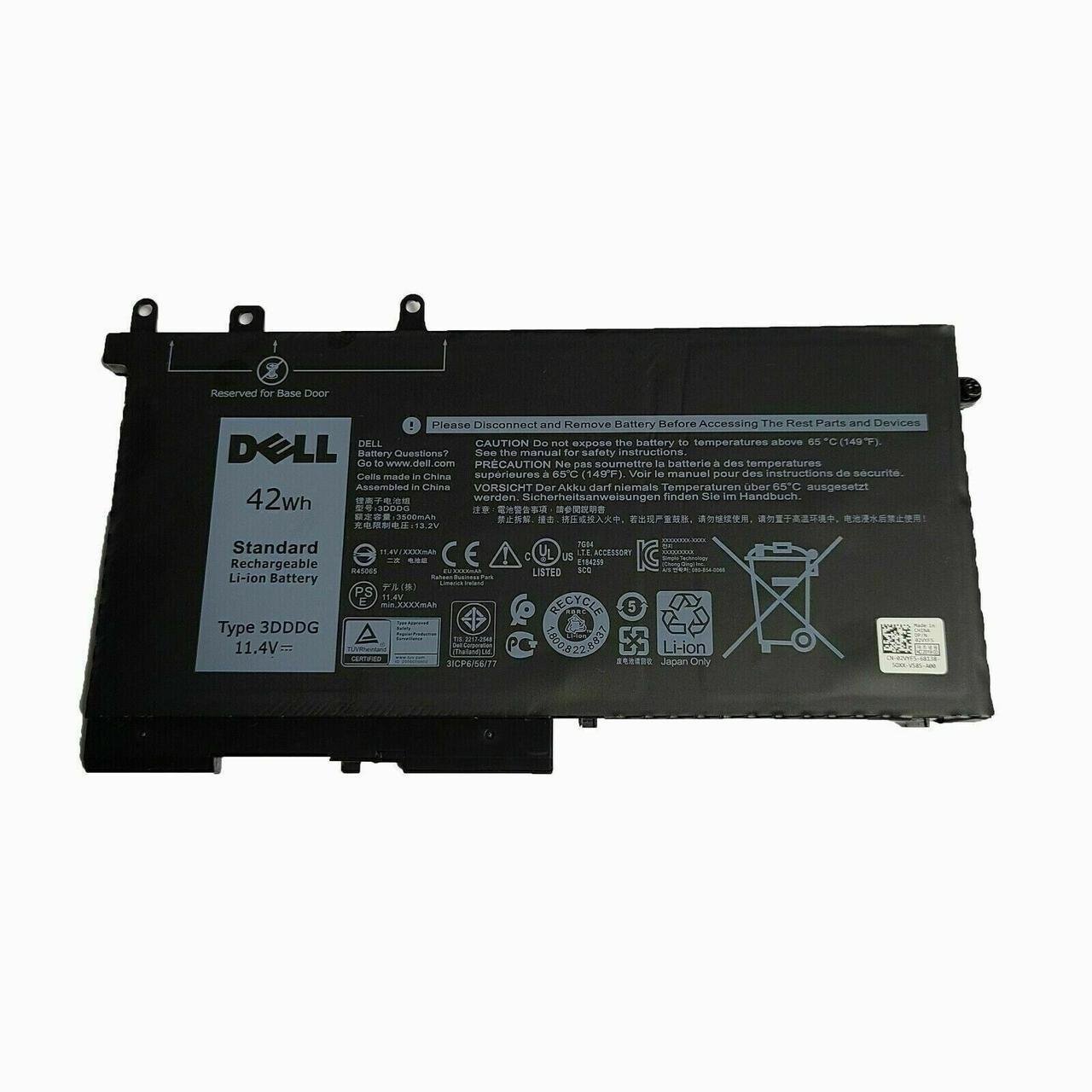 Аккумулятор для ноутбука Dell Precision 15 3520/3530/M3520/M3530/3DDDG/11/4 V/42 Wh/3500mAh