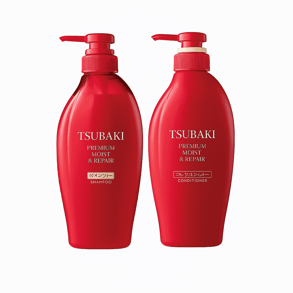 Набор для увлажнения и восстановления волос FINETODAY Tsubaki Premium Moist & Repair Kit 450 млх2 (2740174446)