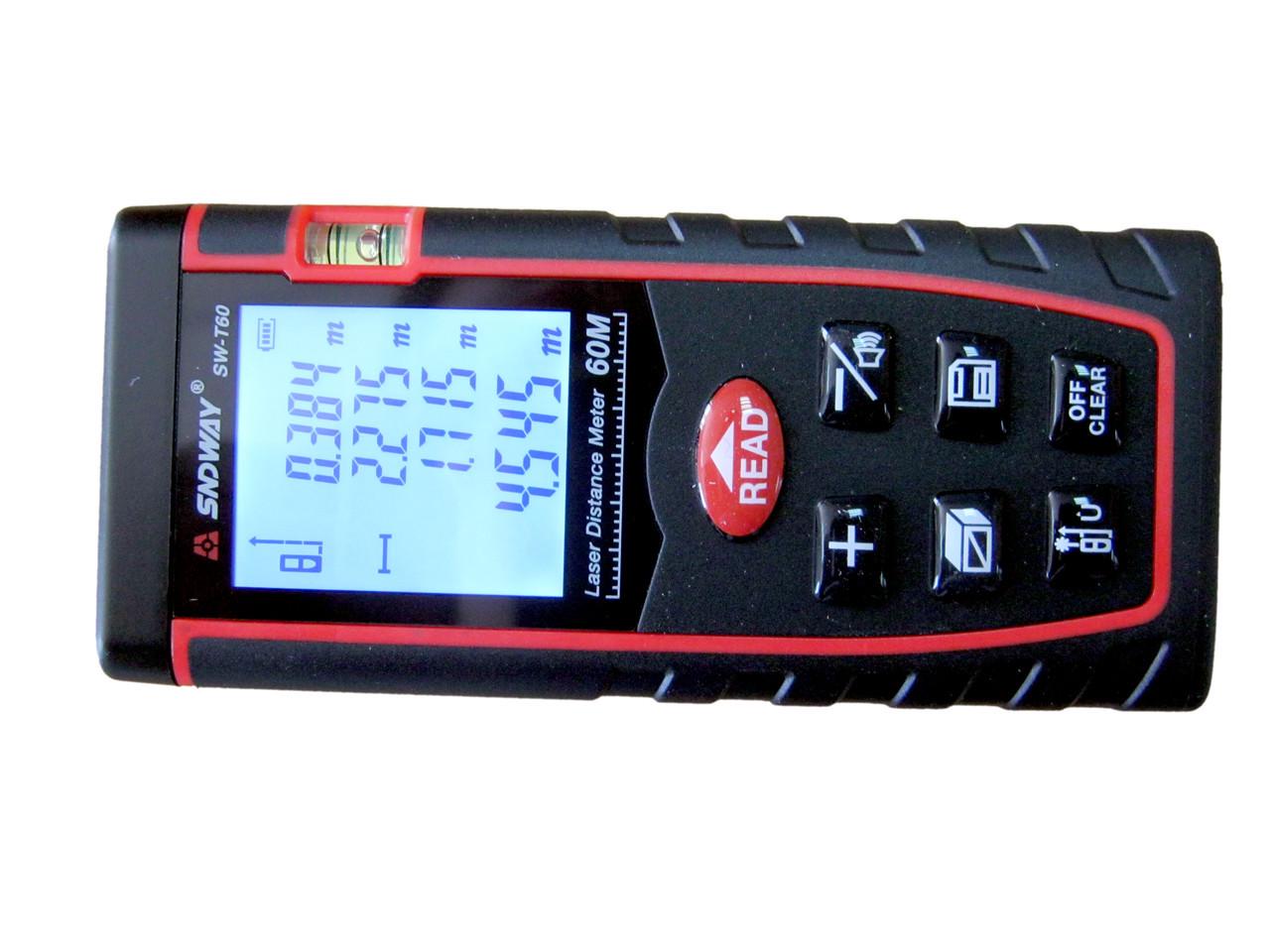 Далекомір лазерний Sndway 60 м (SW-T60) - фото 3