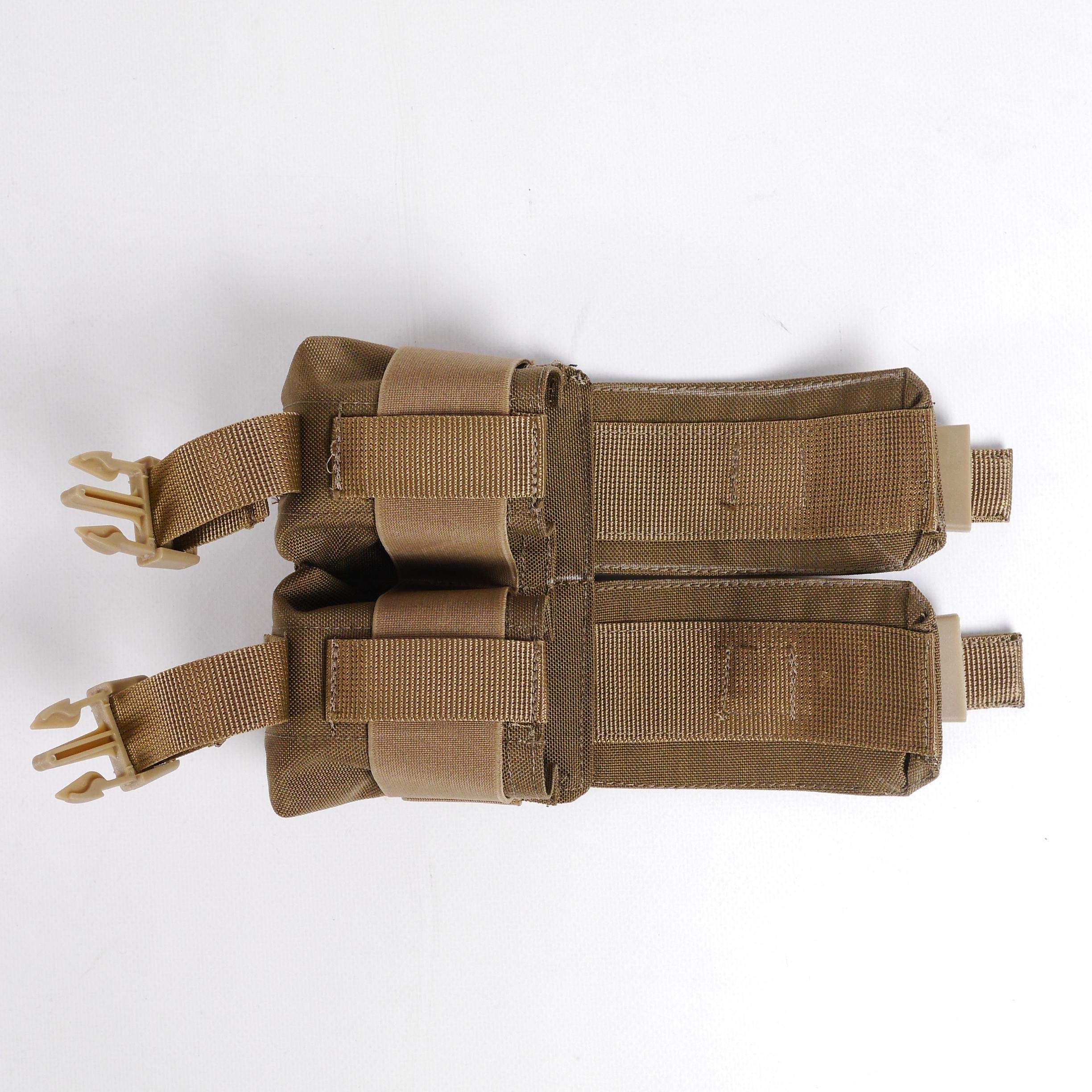 Подсумок под 2 гранаты KIBORG GU Double Mag Pouch Coyote - фото 9 Подсумок под 2 гранаты KIBORG GU Double Mag Pouch Coyote - фото 9