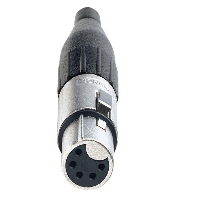 Гніздо Amphenol AC5F XLR 5 нікель фланець D-типу (9177520) Гніздо Amphenol AC5F XLR 5 нікель фланець D-типу (9177520)