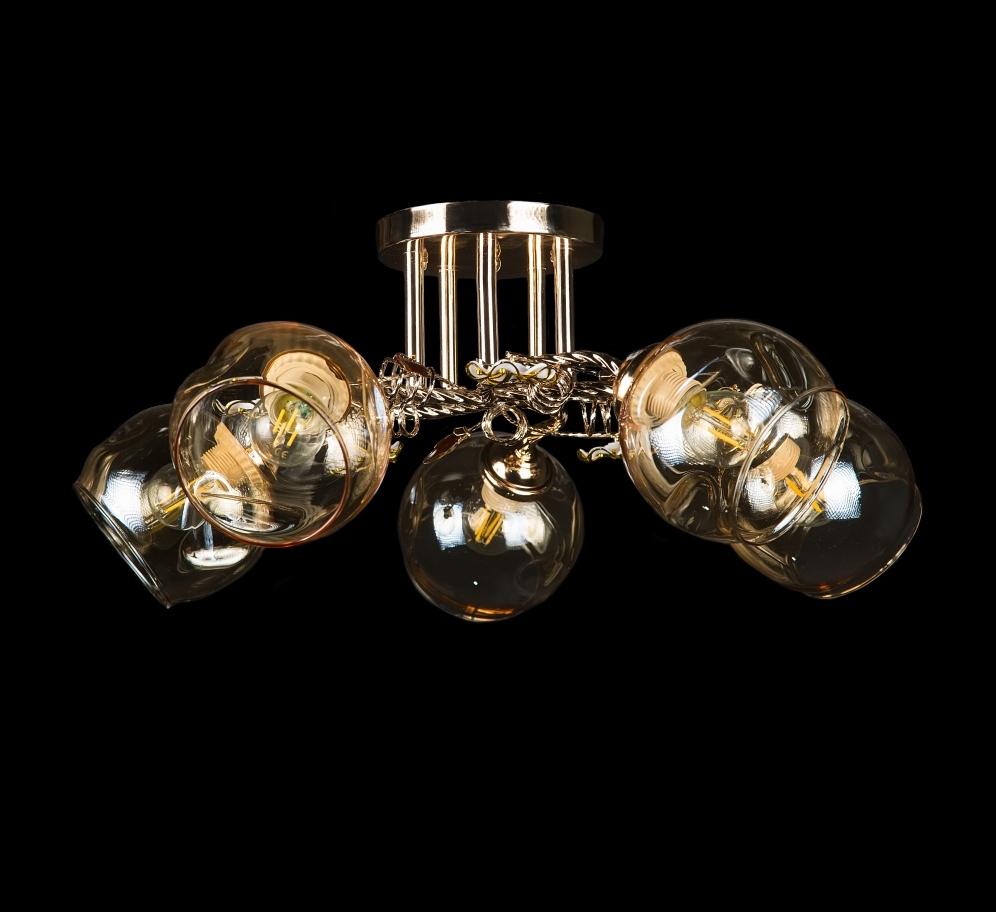 Люстра с плафонами Splendid Ray (L9735A/5 FGD)