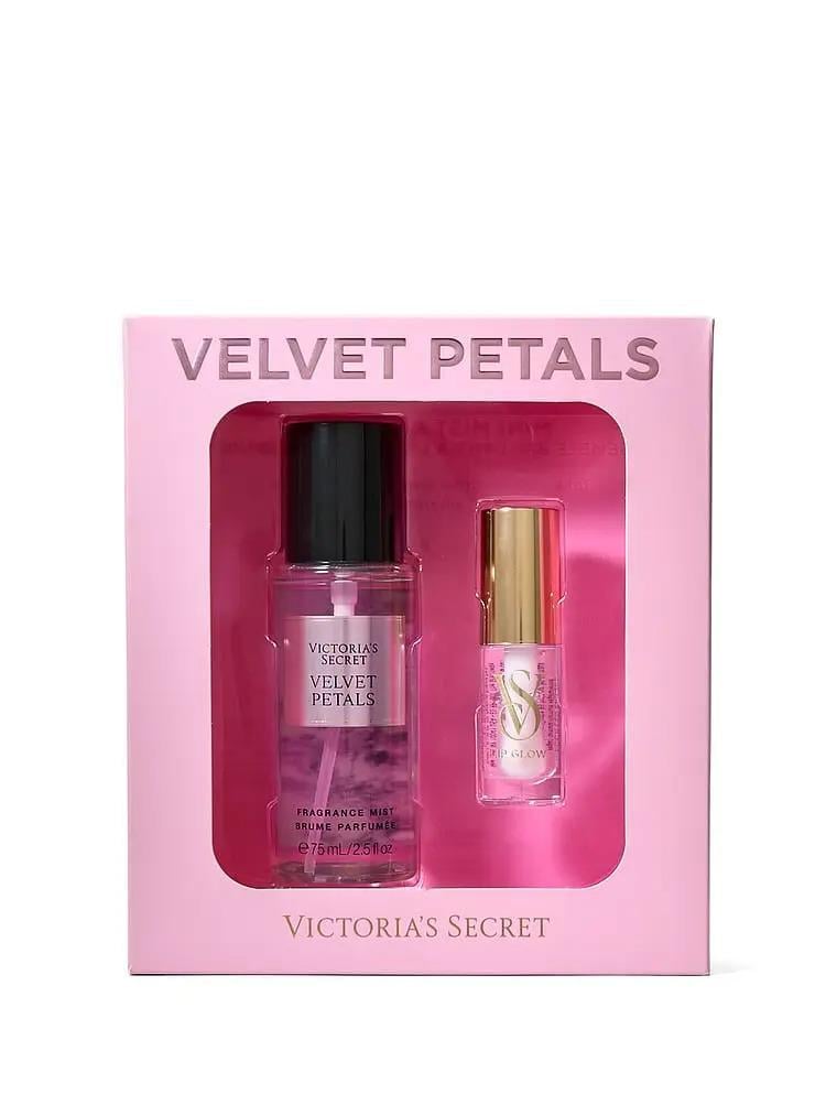 Набор Victoria's Secret Velvet Petals Mist & Kiss Two-Piece Gift Set One size (35116661)