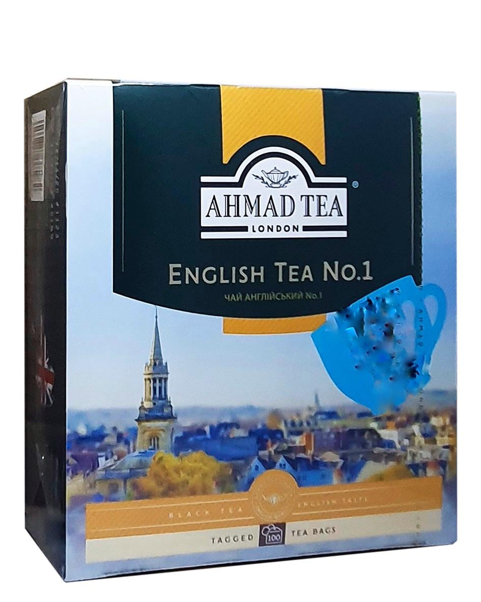 Чай черный Ahmad English Tea №1 в пакетиках 100 шт. х 2 г (926)