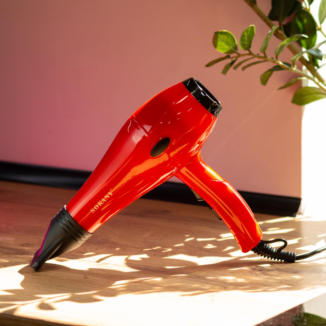 Фен для волосся Sokany SK-174 з насадкою концентратором 2200 Вт (7416) - фото 2