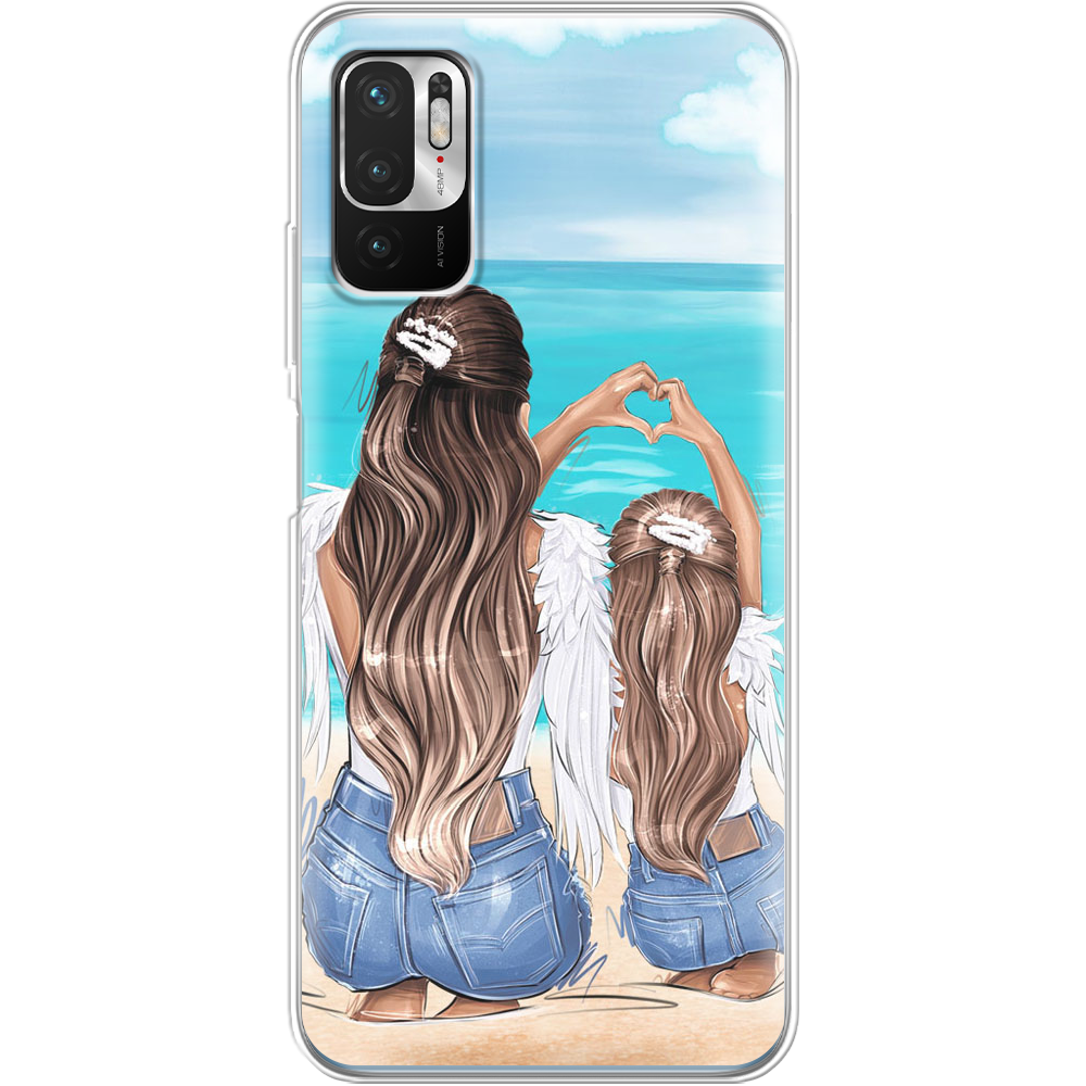 Чохол Boxface Xiaomi Redmi Note 10 5G Family Vacation Прозорий силікон (42639-up2380-42474)