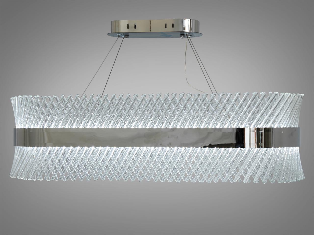 Люстра кришталева LED 7002/800x300CH (2437589141)