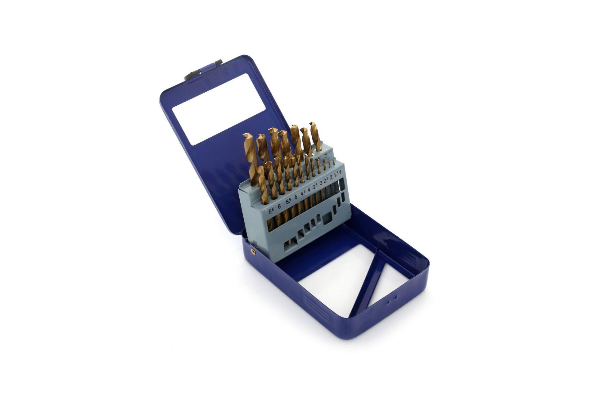 Набір свердел по металу Tagred TA1035 19 шт. (12962886) - фото 5 Набір свердел по металу Tagred TA1035 19 шт. (12962886) - фото 5