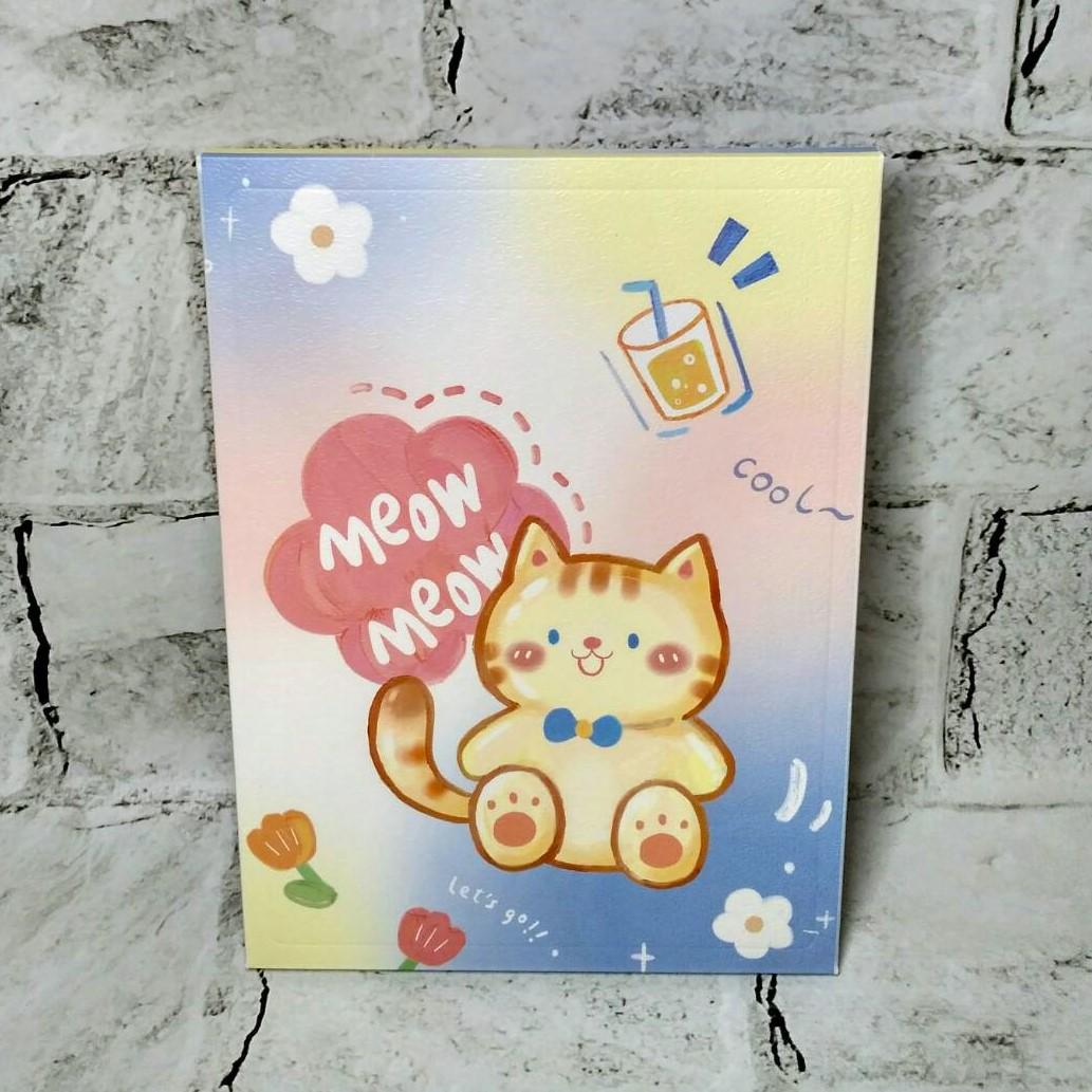 Зеркало настольное дорожное Котик Meow 21х15 см (23-289-2) Зеркало настольное дорожное Котик Meow 21х15 см (23-289-2)