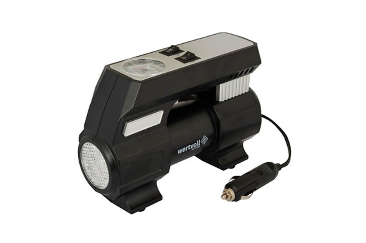 Компресор автомобільний однопоршневий WERTVOLL 100 Вт 35 л/хв (25064206)