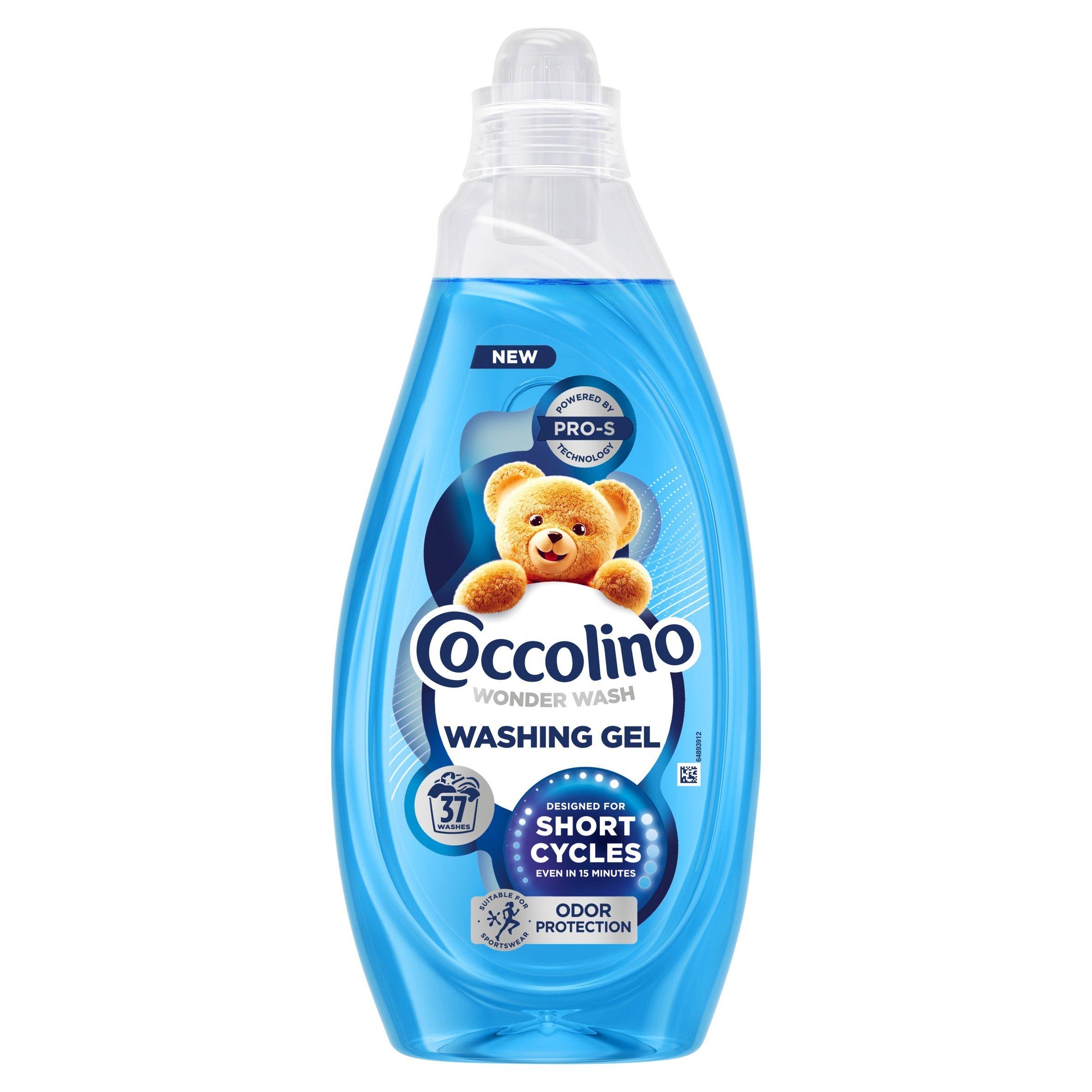 Гель для прання Coccolino Wonder Wash Short Cycles 1,48 л 37 прань (13352765)