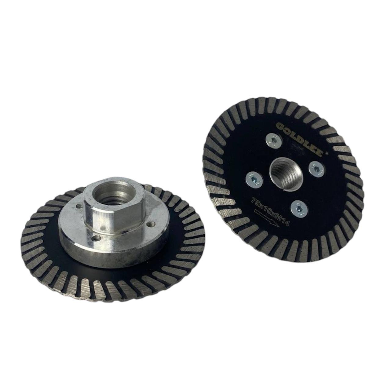 Диск отрезной алмазный 75х2х10хМ14 (29845849) - фото 2