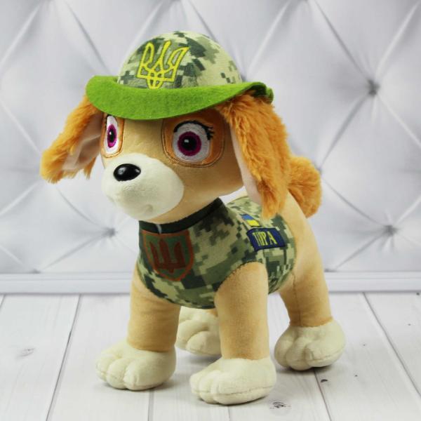 Мягкая игрушка Копица Патриотическая Собака Тайра 25х17 см (00114-720)