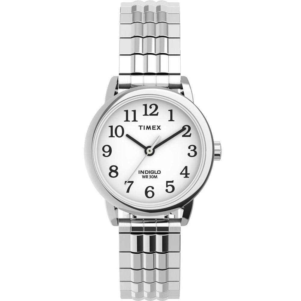 Наручний годинник жіночий Timex Easy Reader кварцевий Silver (Tx2v05800)