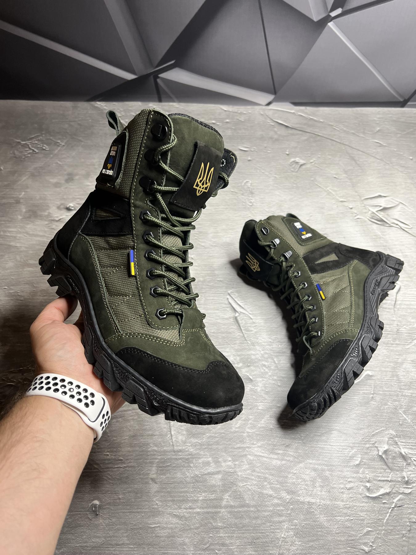 Берці чоловічі демісезонні р. 40 Хакі - фото 4