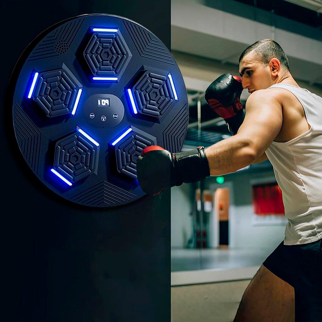 Тренажер для бокса настенный OSPORT музыкальный с подсветкой (MS 4440) - фото 4 Тренажер для бокса настенный OSPORT музыкальный с подсветкой (MS 4440) - фото 4