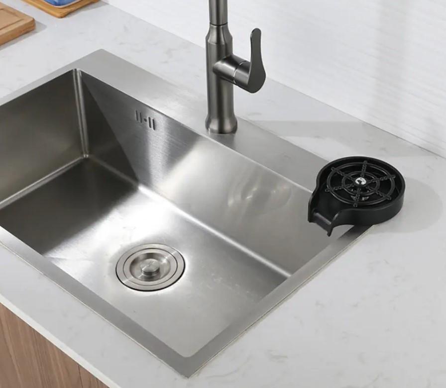 Ополаскиватель для кухонной раковины для стаканов и кружек Черный (585067) - фото 3 Ополаскиватель для кухонной раковины для стаканов и кружек Черный (585067) - фото 3