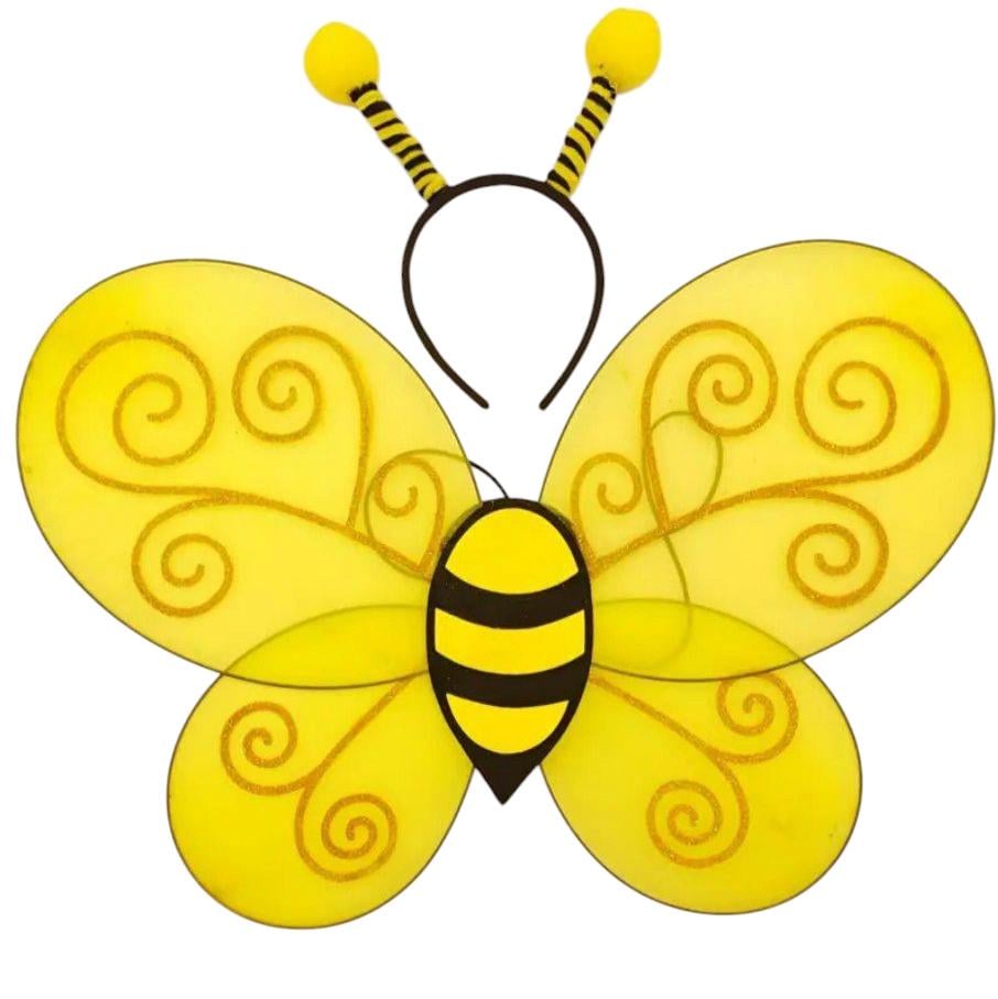 Карнавальний набір Бджілка крила/обідок (2602307051)