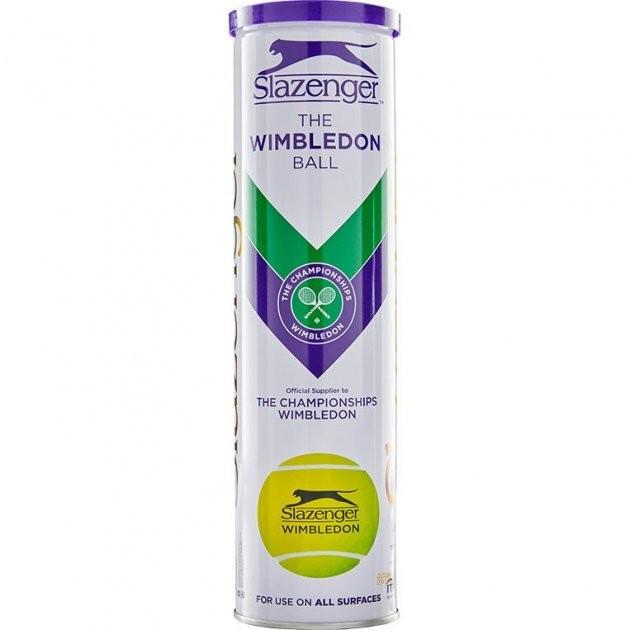 Мячи для большого тенниса Slazenger Wimbledon Ultra-Vis + Hydroguard 4B (745053-13)