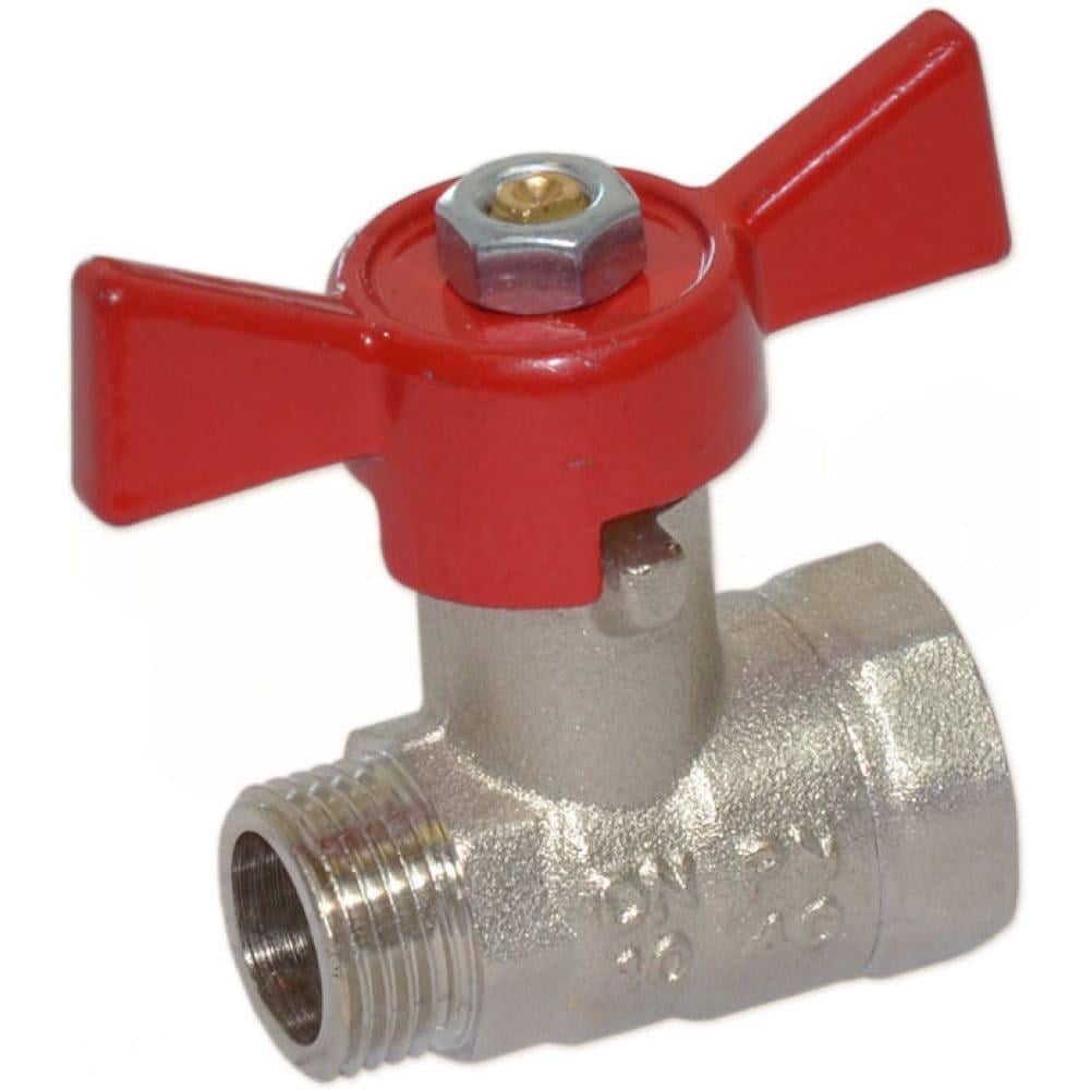 Кран кульовий Bonomi Tamigi 3/8" ВЗ прямий латунь (76070003R) Кран кульовий Bonomi Tamigi 3/8" ВЗ прямий латунь (76070003R)