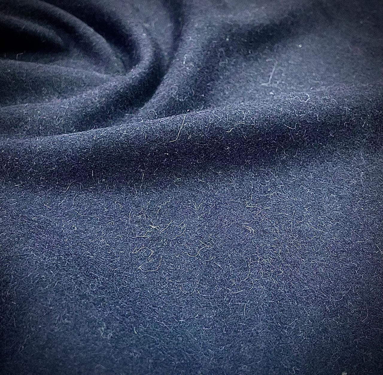 Ткань пальтовая шерсть Темно-синий (24478899) - фото 2