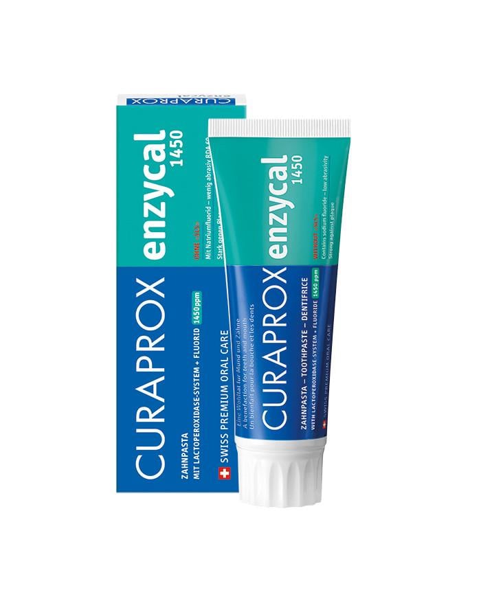 Зубна паста Curaprox Enzycal 1450 75 мл (37464064)