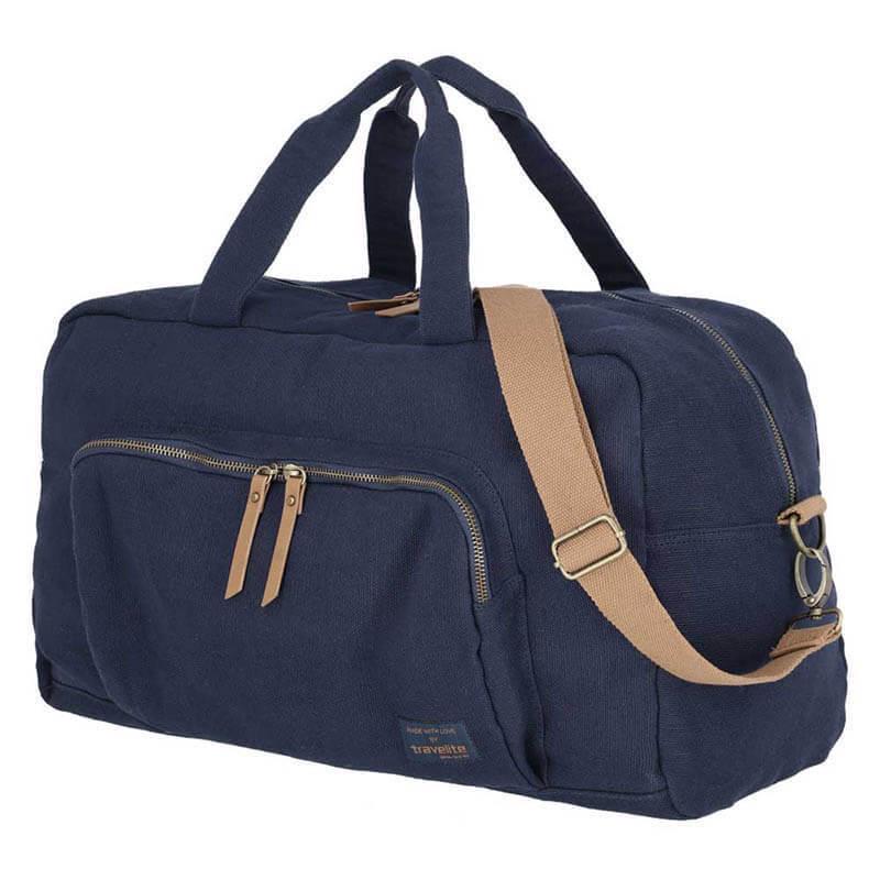 Сумка дорожная Travelite Hempline Weekender 32 л Navy (TL000585-20)