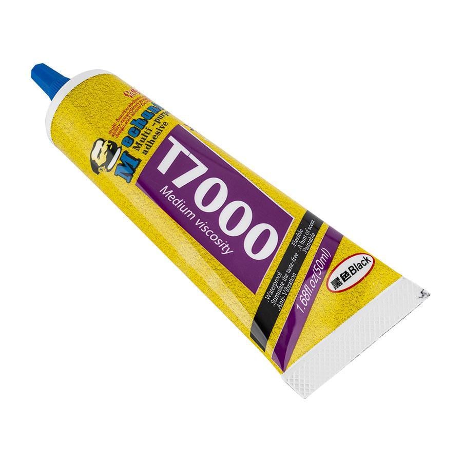 Клей силиконовый T-7000 Черный 50 мл в тюбике с дозатором (287291)