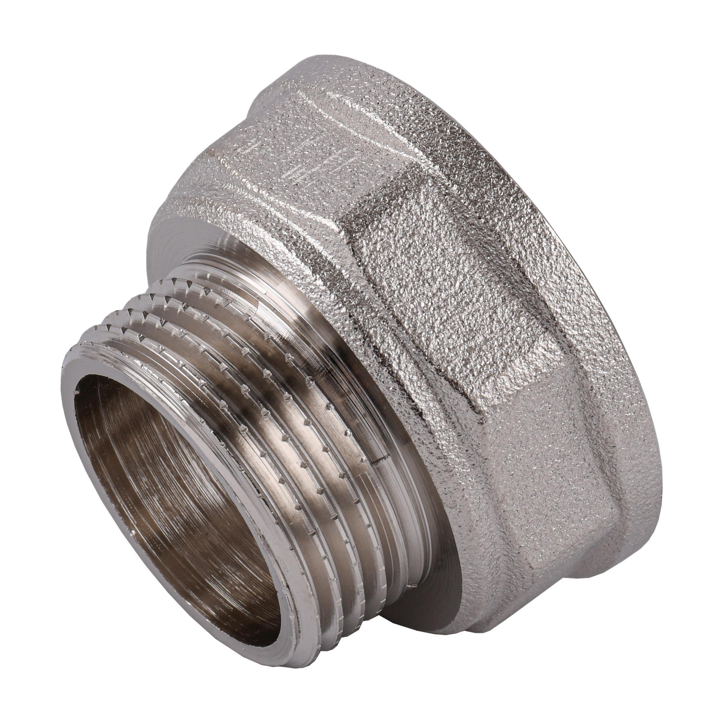 Перехідник редукційний Optimum 1 1/4"х1"ВЗ нікельований восьмигранний NK653O (000030800)