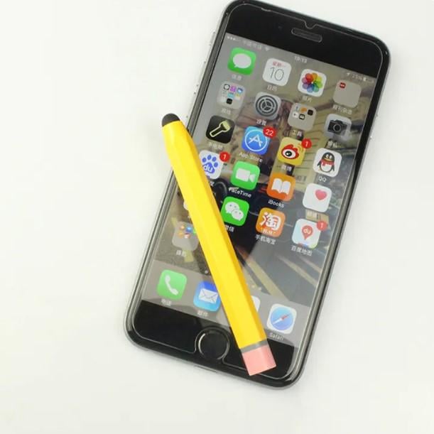 Стилус для сенсорного экрана Android/Iphone/Ipad 10 см Желтый (ST-23Y10) - фото 2 Стилус для сенсорного экрана Android/Iphone/Ipad 10 см Желтый (ST-23Y10) - фото 2
