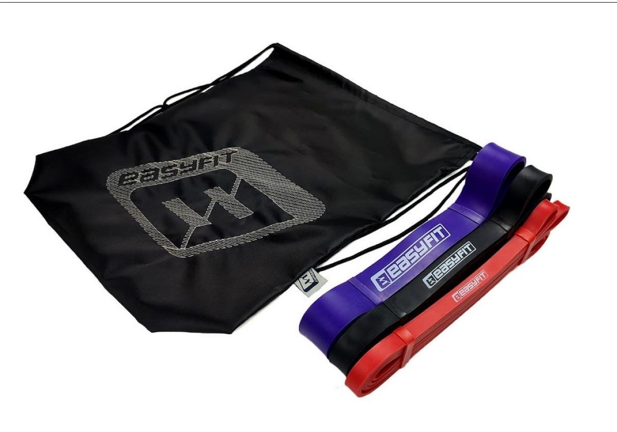 Петлі гумові EasyFit 2-45 кг 3 шт. (EF-2453s) Петлі гумові EasyFit 2-45 кг 3 шт. (EF-2453s)