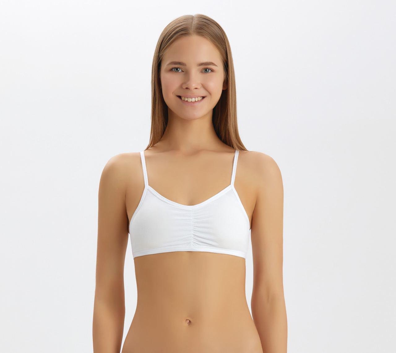 Топ пуш-ап для девочки-подростка BAYKAR р. 6 158-164 см 11-12 лет Белый (4408-01) Топ пуш-ап для девочки-подростка BAYKAR р. 6 158-164 см 11-12 лет Белый (4408-01)