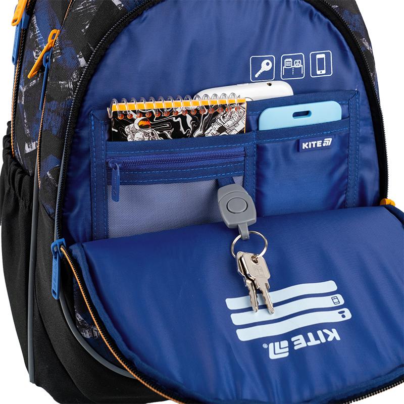 Рюкзак з ортопедичною спинкою для молодших класів KITE Education K25-700M-4 Beast Mode (000995258) - фото 11 Рюкзак з ортопедичною спинкою для молодших класів KITE Education K25-700M-4 Beast Mode (000995258) - фото 11