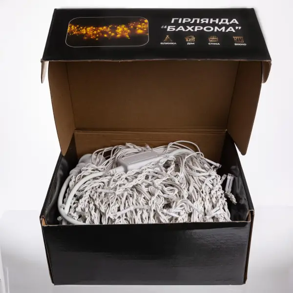 Гирлянда уличная Бахрома 36MWML 36 м 600 LED Белый/Мультиколор (29912689) - фото 5 Гирлянда уличная Бахрома 36MWML 36 м 600 LED Белый/Мультиколор (29912689) - фото 5