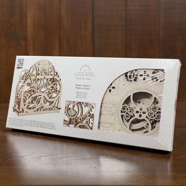 3D пазл механический UGEARS «Театр» - фото 6
