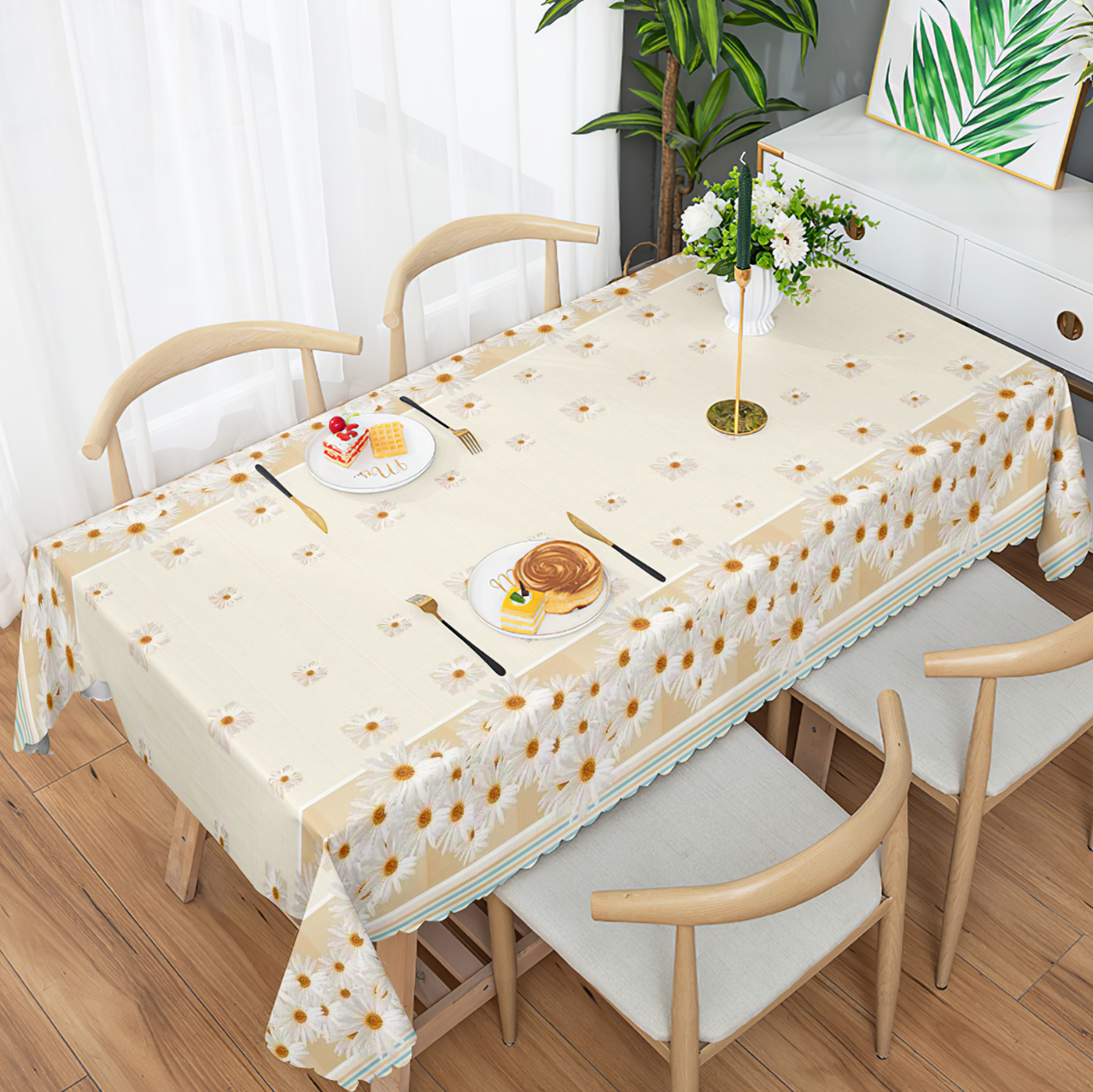 Клеенка кухонная Dariana Версаль 1,4 м (5214-1)