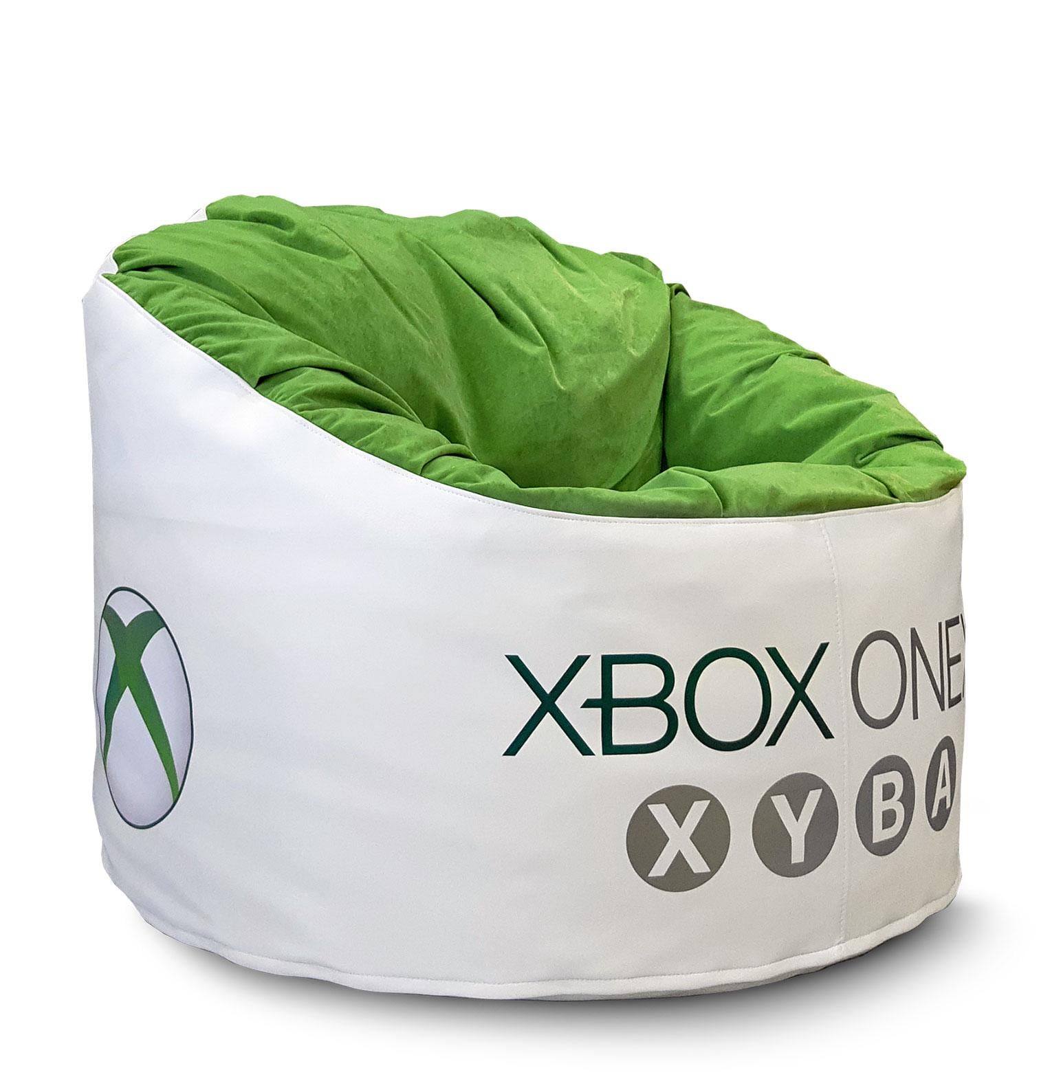 Кресло мешок папасан iPuff XBOX ONE Экокожа Велюр