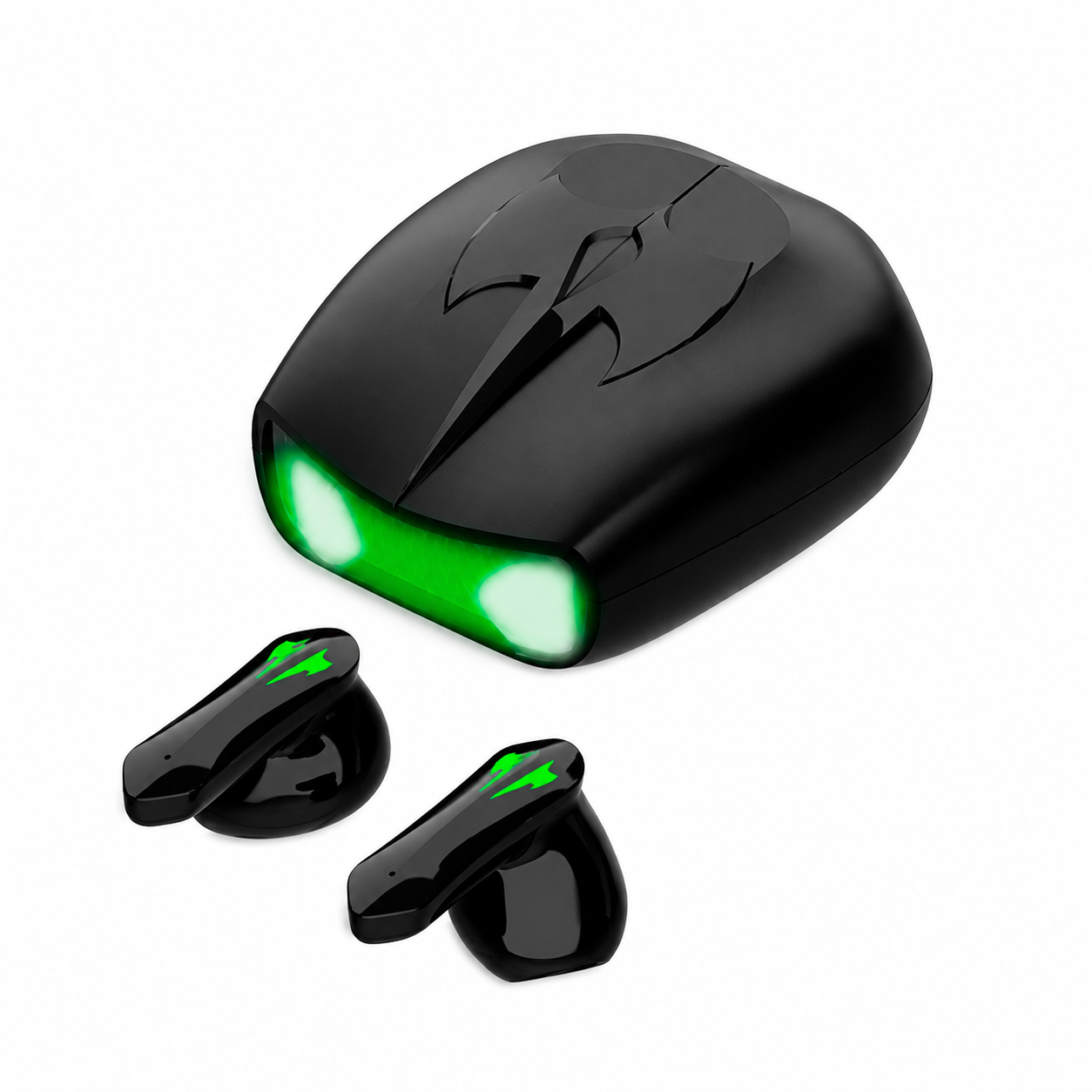 Гарнитура беспроводная Tomahawk Scissors TWS Bluetooth 5.1 с низкой задержкой и зарядным кейсом Черный (1012-274-01)