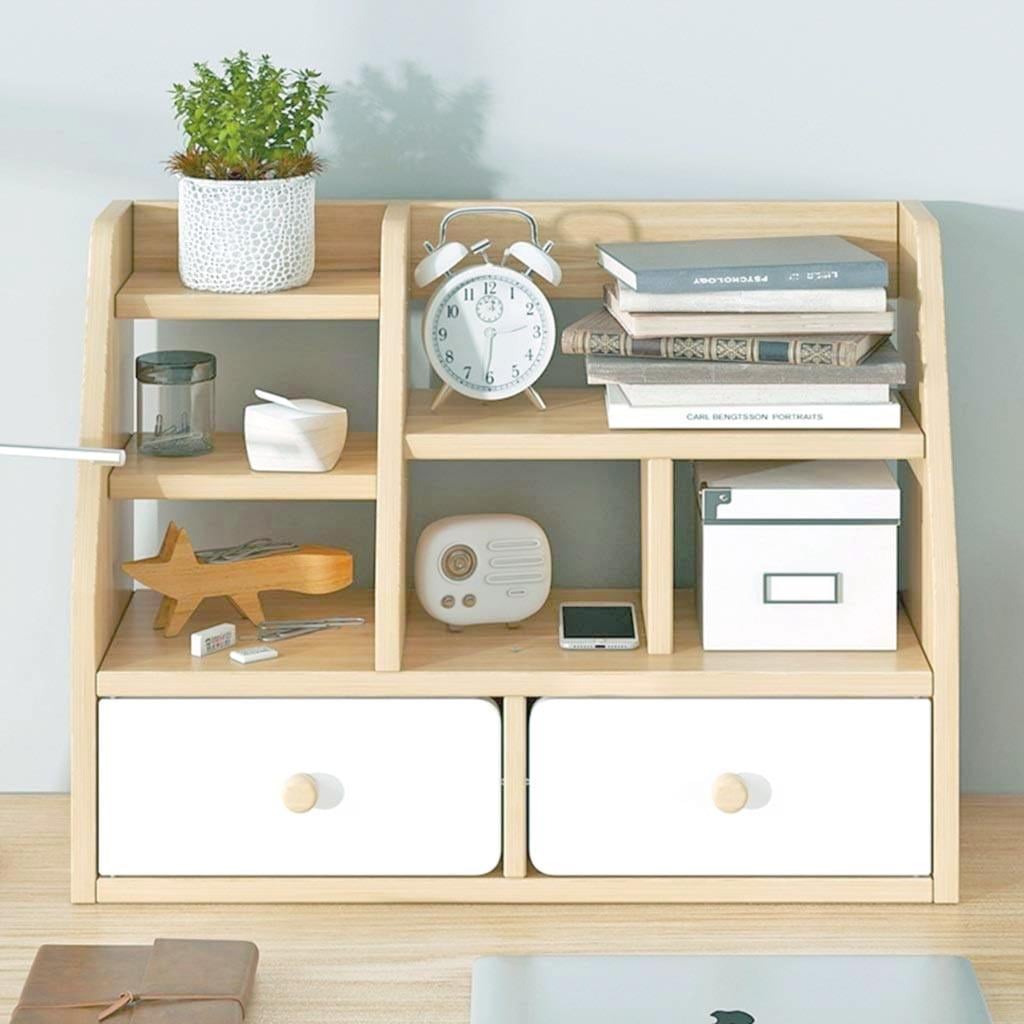 Полка книжная настольная из дерева Сенома Бланже (КПА-007501)