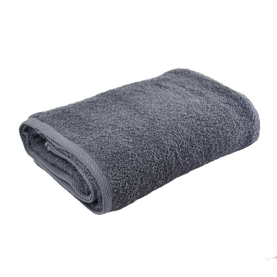 Мужское банное полотенце GM Textile 100х150 см Серый