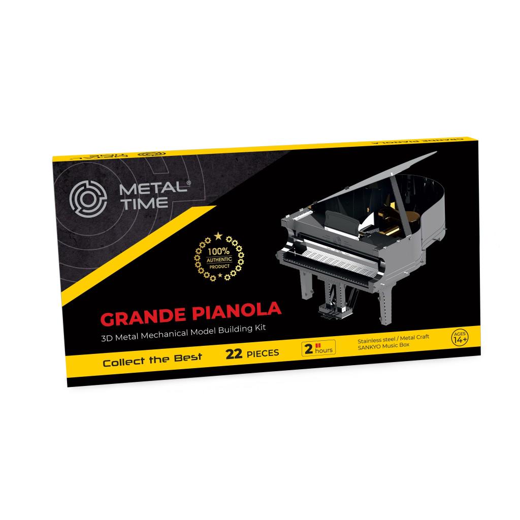 Конструктор METAL-TIME Grande Pianola MT011 колекційна модель (3029049) - фото 10 Конструктор METAL-TIME Grande Pianola MT011 колекційна модель (3029049) - фото 10