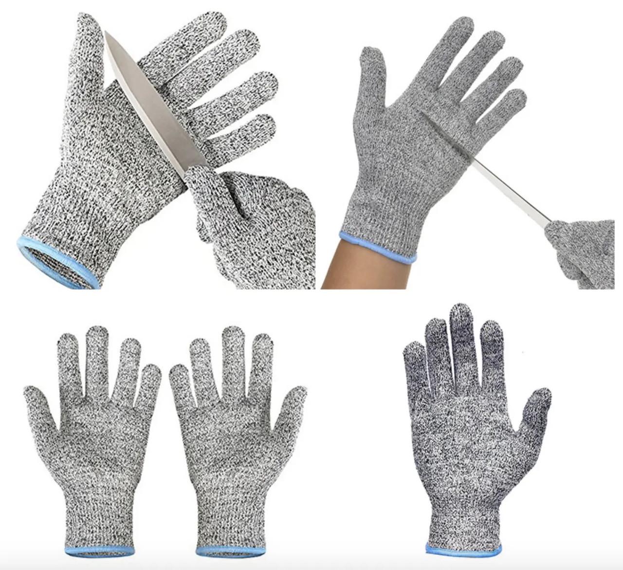 Рукавички захисні від порізів Cut resistant gloves антипоріз XL (ACG30GRRXL) - фото 6