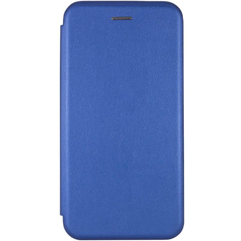 Противоударный кожаный чехол (книжка) Classy для Xiaomi Redmi Note 9s / Note 9 Pro / Note 9 Pro Max Синий