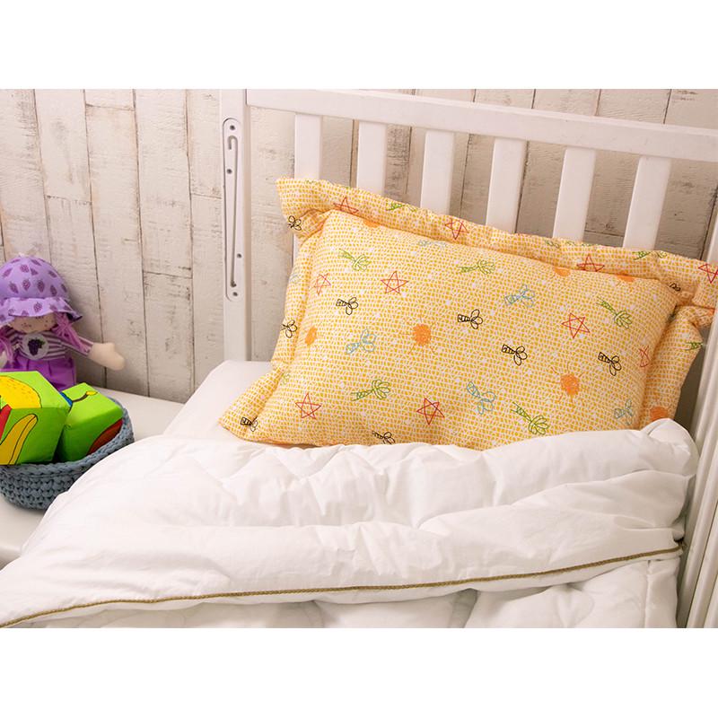 Подушка детская Руно Baby сатин 40x60 см Оранжевый (22859) - фото 7 Подушка детская Руно Baby сатин 40x60 см Оранжевый (22859) - фото 7